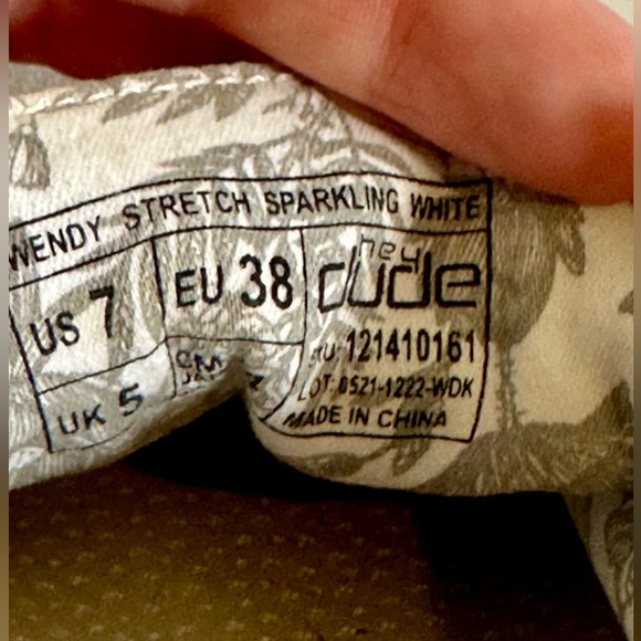 Women Hey Dude - sparkling white - Picture 5 of 5